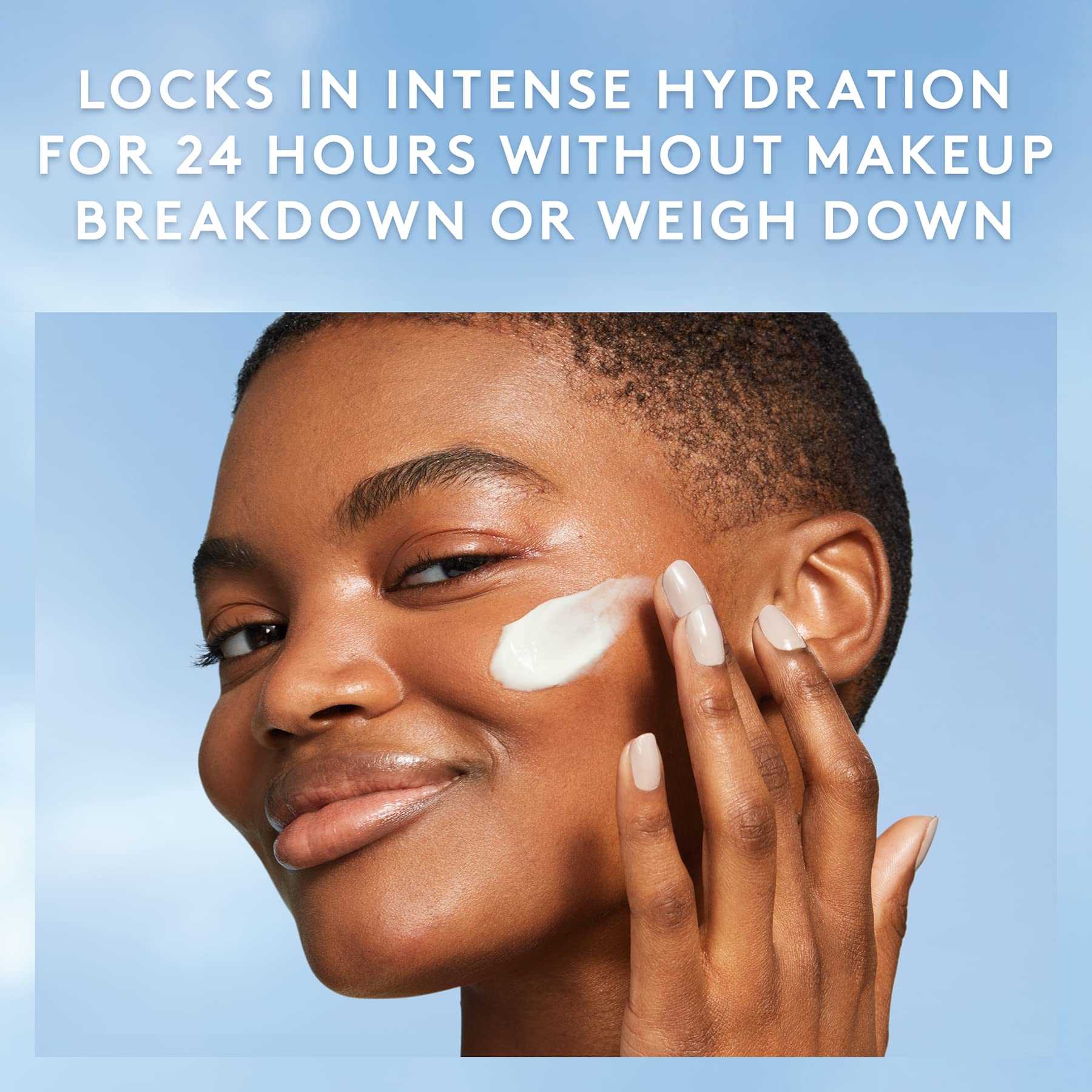 COVERGIRL Clean Fresh Skincare Dry Skin Corrector Cream 2.0 Oz - Hydrating Moisturizer for Dry & Sensitive Skin - Perfect for Daily Use & Makeup Prep