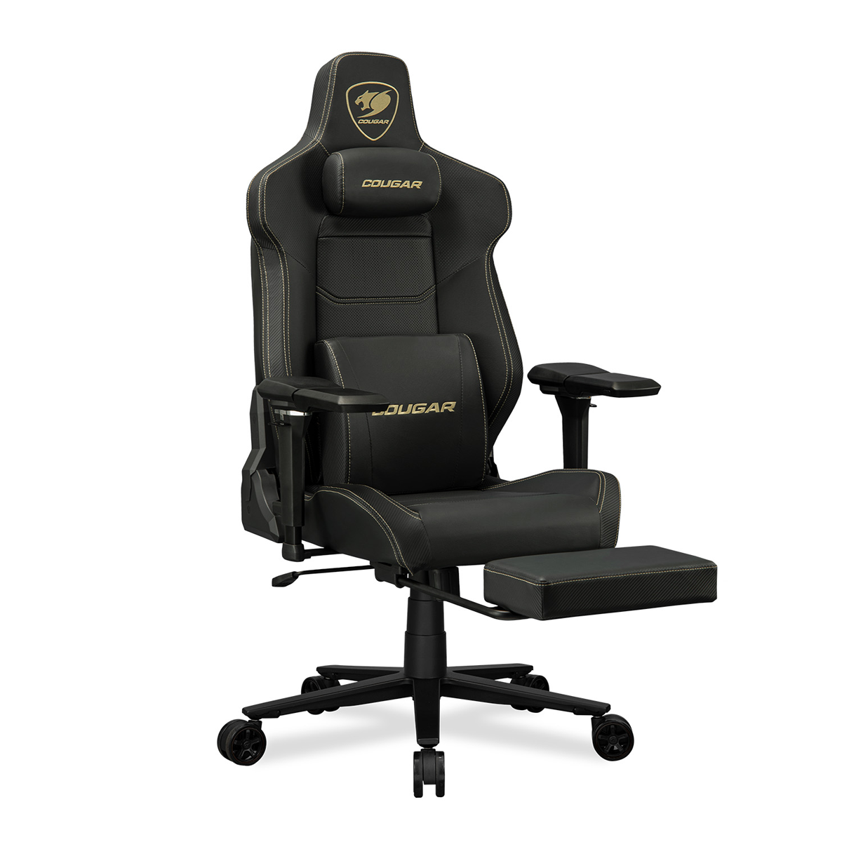 Cougar Armor EVO M 5D Gaming Chair with Adjustable Armrests and Footrest - Ergonomic Racing Style Computer Chair for Office, Home & Esports Gaming Setup