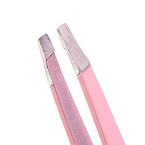 Premium Stainless Steel Eyelash Curler & Eyebrow Tweezers Set - Professional Beauty Tools for Perfect Lashes and Brows | At-Home Salon, Travel Makeup Kit, Eyebrow Shaping & Eyelash Styling