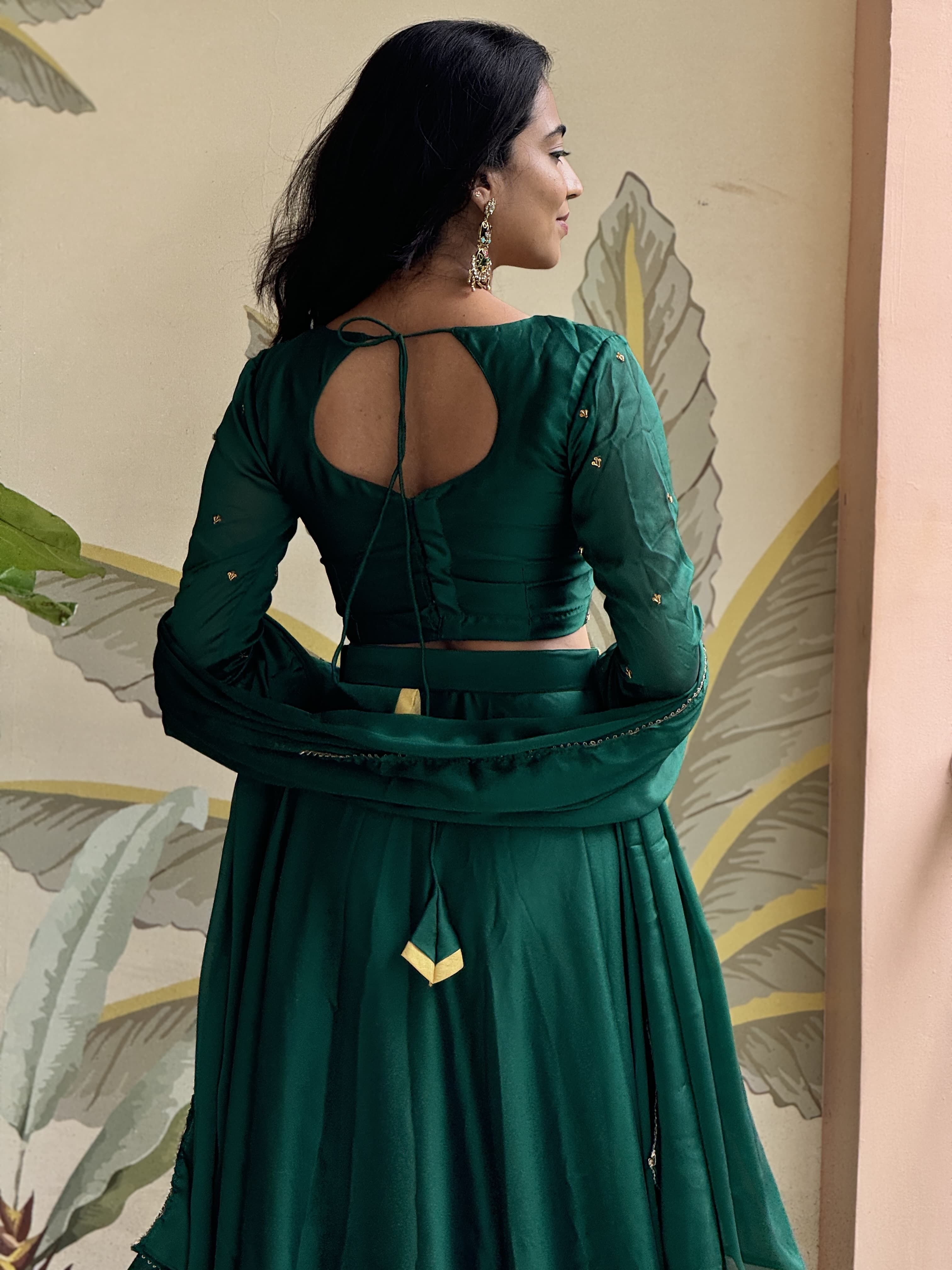 DD587 Kanmani Premium Handwork Lehenga Choli - Elegant Indian Bridal Wear for Weddings & Festive Occasions