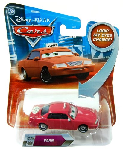 Disney Pixar CARS Movie 1:55 Die Cast Vern #119 with Lenticular Eyes - Collectible Toy Car for Kids & Adults, Perfect for Display, Gifts, and Movie Memorabilia Collections