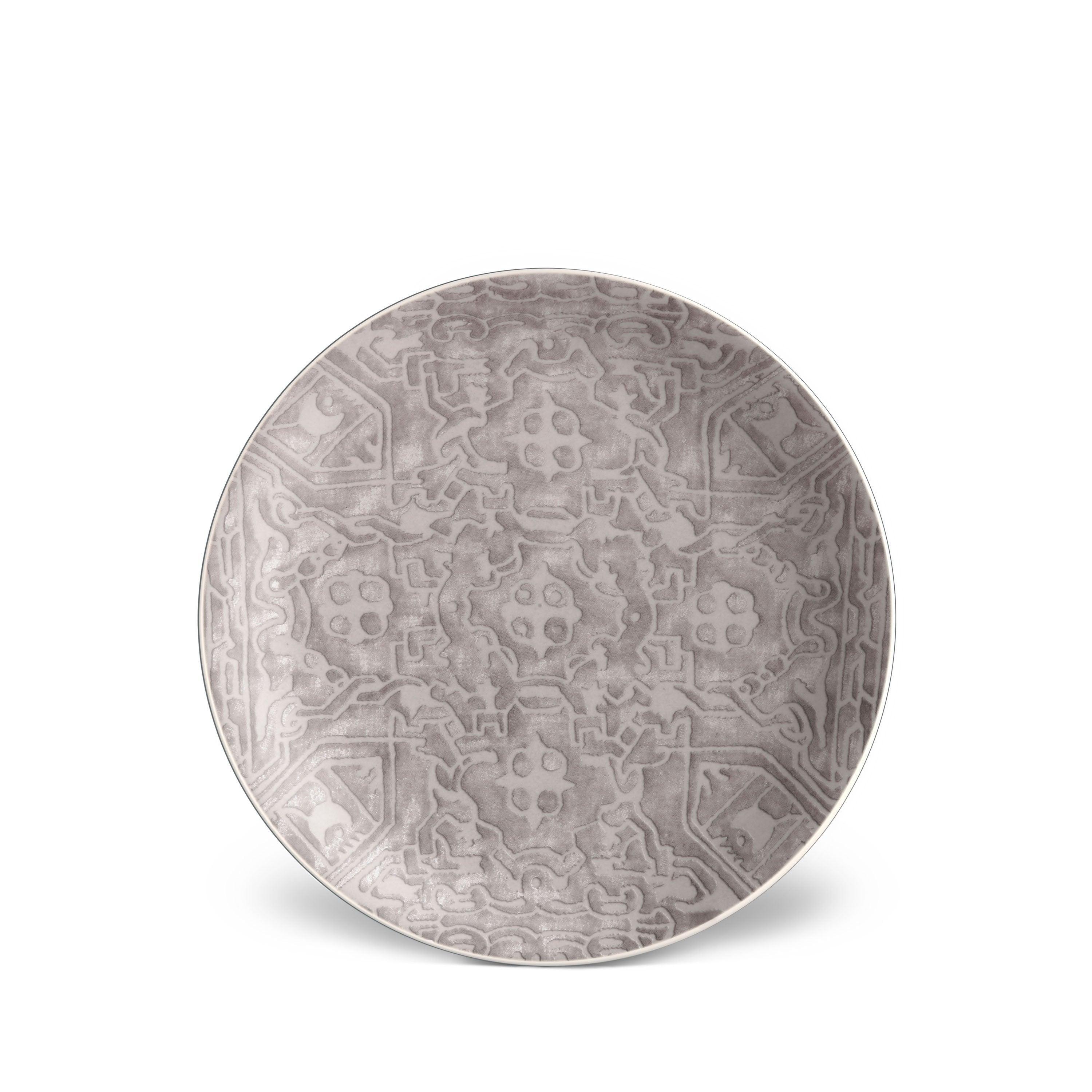 Fortuny Moresco 4-Piece Dessert Plate Set - Elegant Porcelain Appetizer Plates for Cake, Pastry, and Cheese - Perfect for Dinner Parties, Tea Time, and Special Occasions