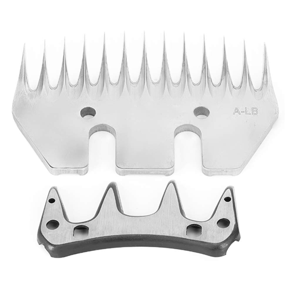 Professional Electric Sheep Shears & Goat Shears - 13 Teeth Straight Blade with Oscillating Blade for Wool Cutting, Animal Grooming & Hair Trimming - Perfect for Livestock Care, Farm Use & Pet Grooming at Home