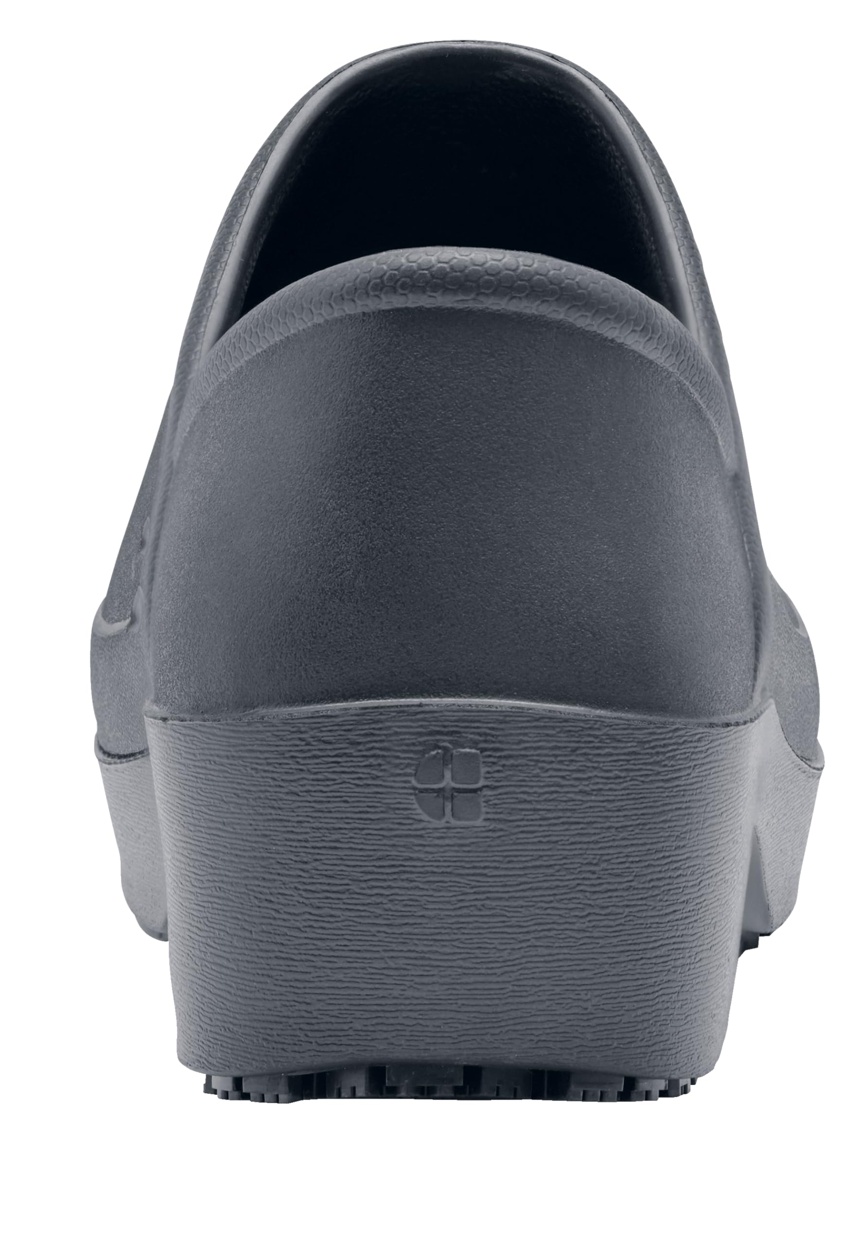 Slip-Resistant Waterproof Leather Clogs for Women - Non-Slip Work Shoes for Chefs, Nurses & Gardeners - Comfortable Black Slip-On Shoes for Kitchen, Food Service & Outdoor Use