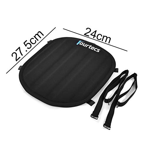 Honda Deauville NT 700/650 V Seat Cushion Neo S - Black Motorcycle Comfort Pad for Long Rides & Commuting