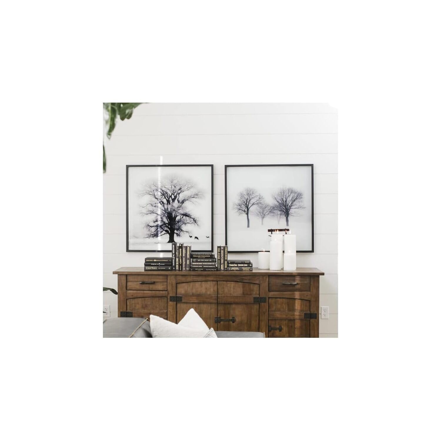 Yosemite Home Decor Winter Morning Fog II Wall Art - Stunning Landscape Print for Living Room, Bedroom & Office Decor