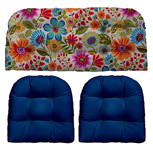 Gregoire Fresco + Royal Blue Solid