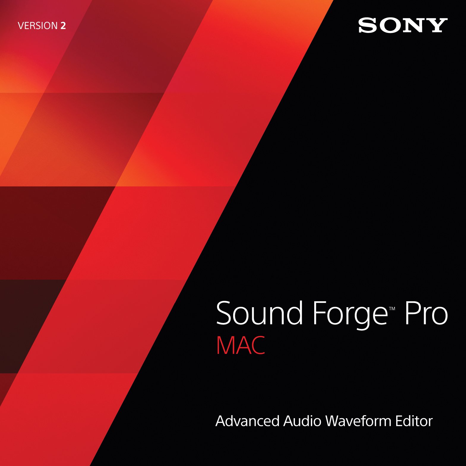 Sony Sound Forge Pro Mac 2 - Professional Audio Editing Software [Digital Download] for Music Production & Podcast Creation