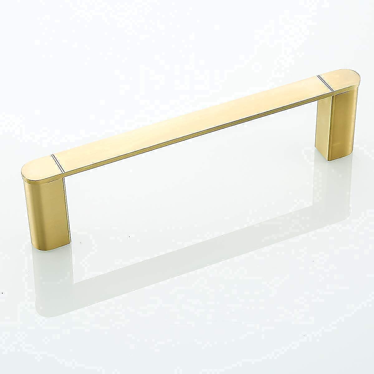 Brushed Brass Bathroom Towel Bar Set - Gold Towel Hook, Toilet Paper Holder & Robe Hook - Elegant Bathroom Hardware Accessories for Modern Homes | Perfect for Spa-Style Bathrooms & Luxury Hotel Decor