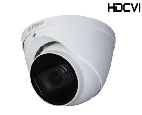 Dahua 5MP HDCVI Turret Fixed Security Camera - DH-HAC-HDW2501TMQPA-0280B S2 for Indoor/Outdoor Surveillance, Night Vision, Weatherproof - Ideal for Home Security, Office Monitoring, and Business Protection