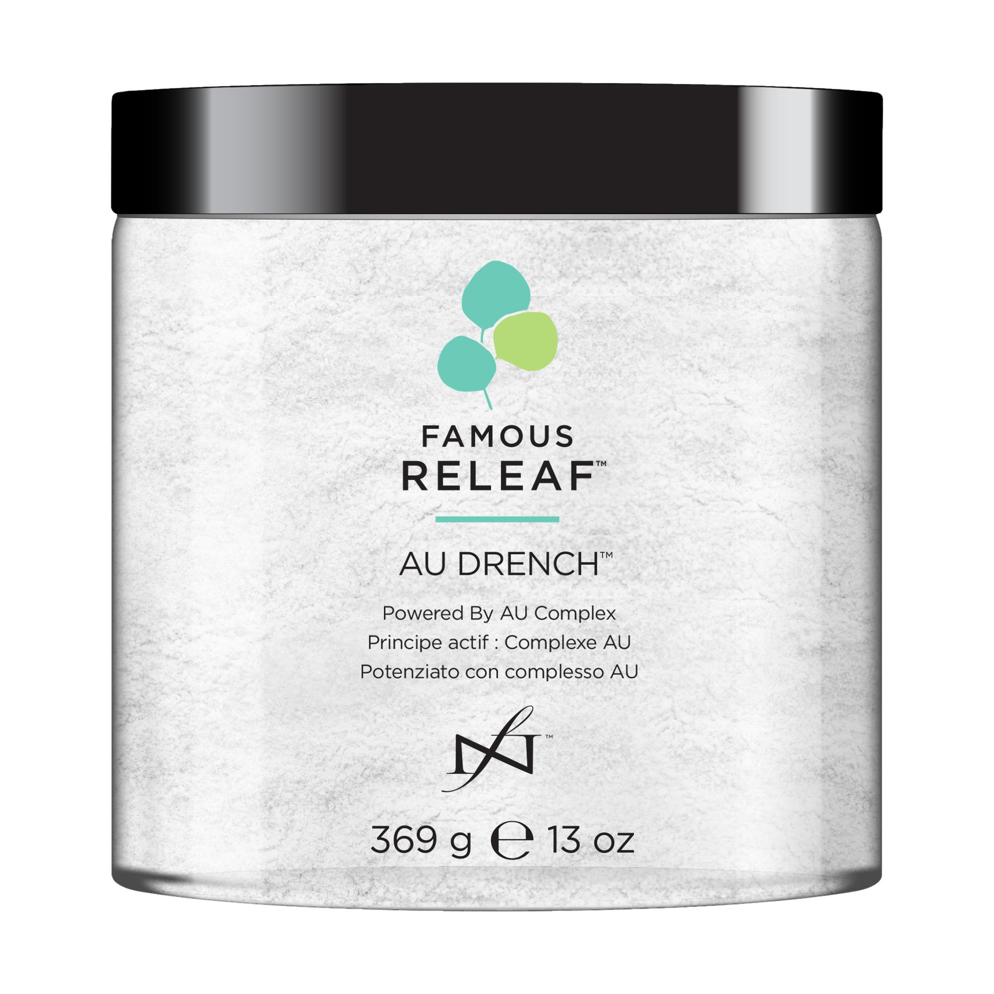 Famous Releaf AU Drench Hair Mask - Deep Conditioning Treatment for Dry & Damaged Hair | Salon-Quality Hair Care at Home | Perfect for Post-Color Treatment & Weekly Hair Repair