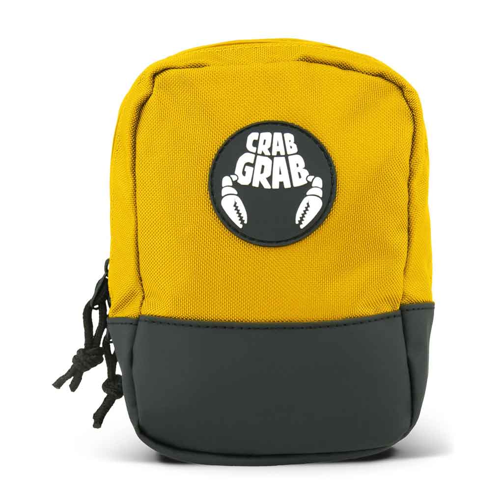 Crab Grab Snowboard Binding Bag - Vintage Yellow Waterproof Storage for Snowboard Gear | Perfect for Travel & Mountain Trips
