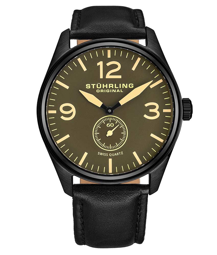 Men's Aviator 931 Quartz Watch 42mm - Classic Pilot Style for Aviation Enthusiasts & Everyday Wear