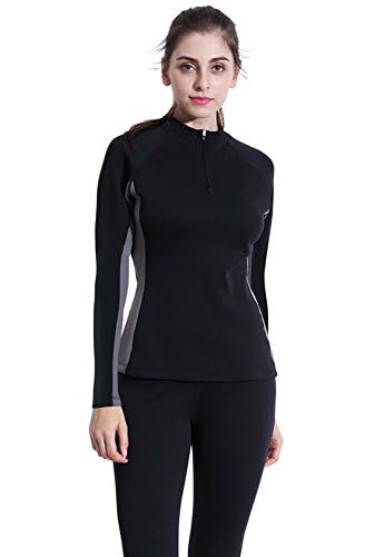 Valentina Women's Thermal Slimming Shirt - Hot Body Shaper for Workout, Sauna & Weight Loss - Abdominal Fat Burner & Sweat Suit for Fitness & Toning