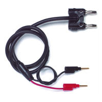 Fluke Pomona 2BC PP Double Banana/Pin Tip Test Lead with RG58C/U Coaxial Cable - Compatible with Multimeters & Oscilloscopes (Item# 1927961, 1927977, 1927989) - Ideal for Electronics Testing & Lab Measurements