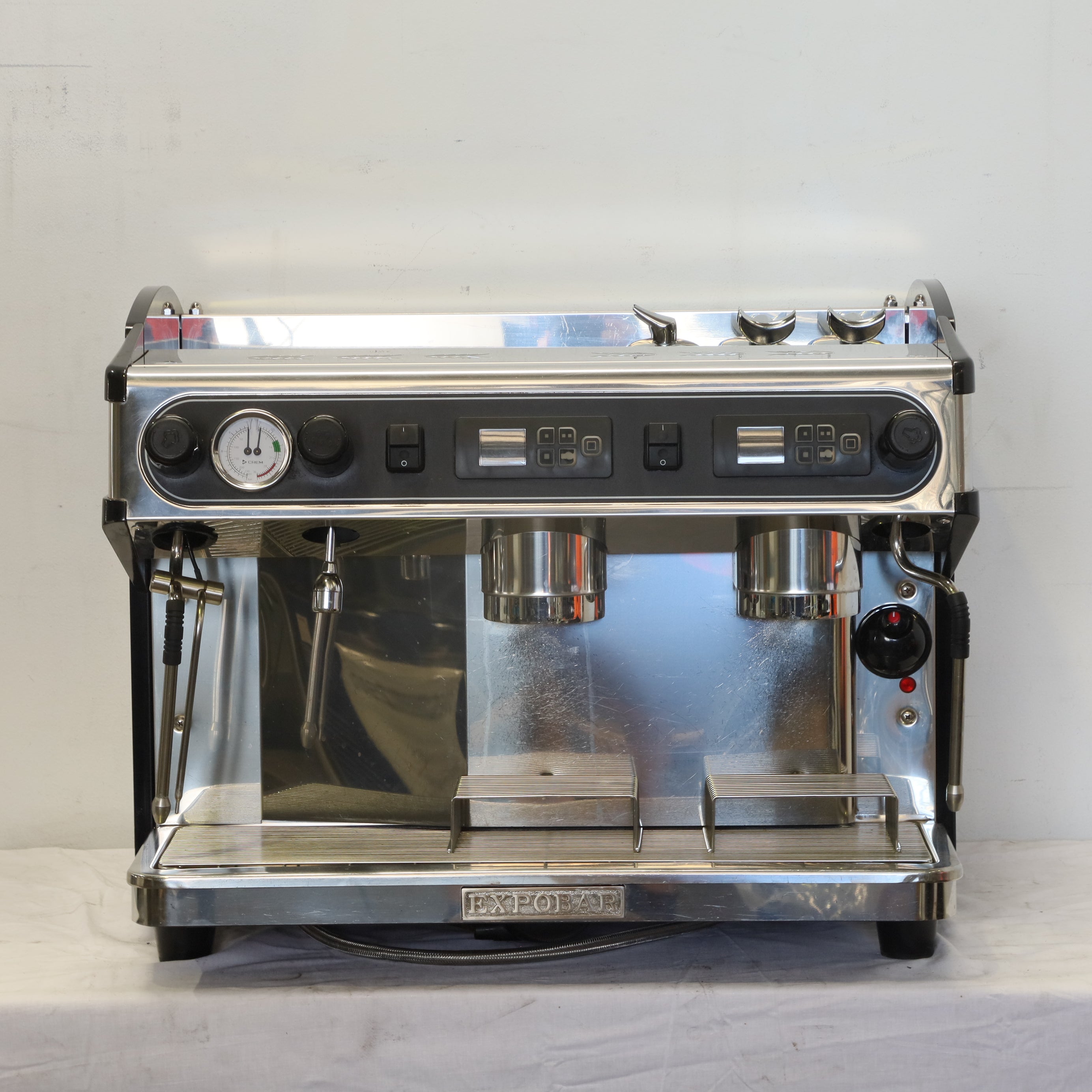 Expobar MA C 2GR Commercial Espresso Machine - Professional Grade 2 Group Coffee Maker for Cafes & Restaurants | Perfect for High-Volume Coffee Shops, Bars & Office Break Rooms