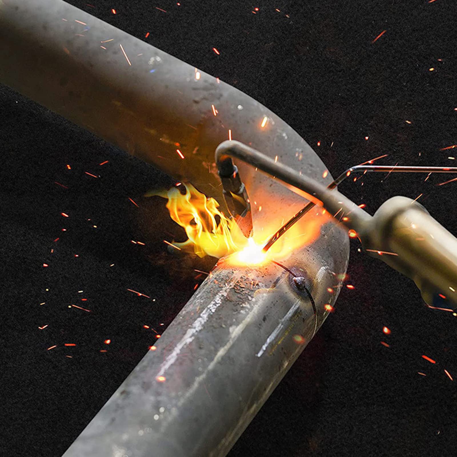 High-Temp Carbon Felt Welding Blanket - Fireproof & Flame Resistant Insulation for Sparks Protection | Workshop, Metal Fabrication & DIY Projects Safety Gear
