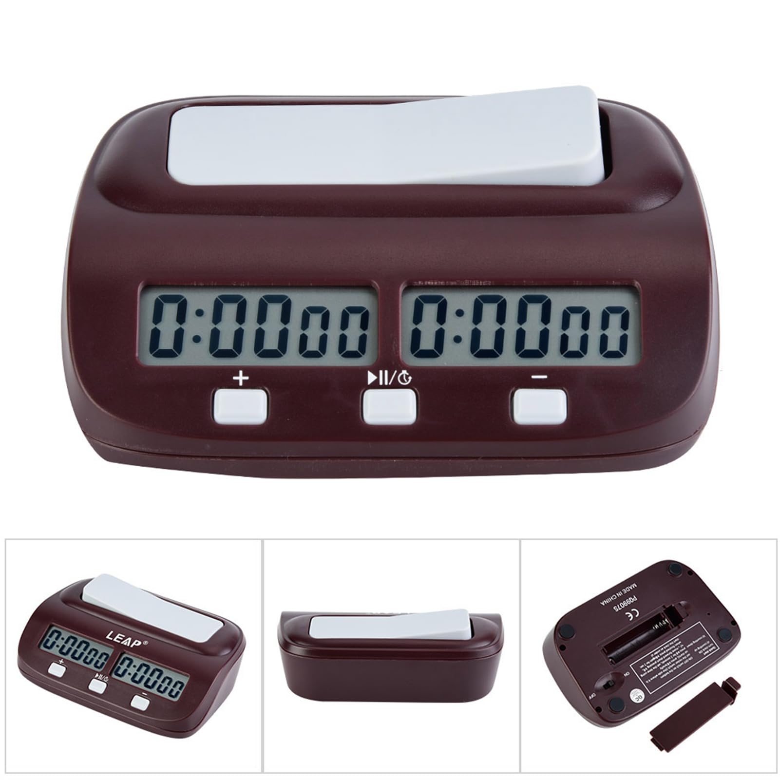 XIASABA Digital Chess Clock - Multifunctional Electronic Timer for Chess, Board Games & Chinese Chess | Portable & Easy to Use | Perfect for Tournaments, Home Games & Practice Sessions