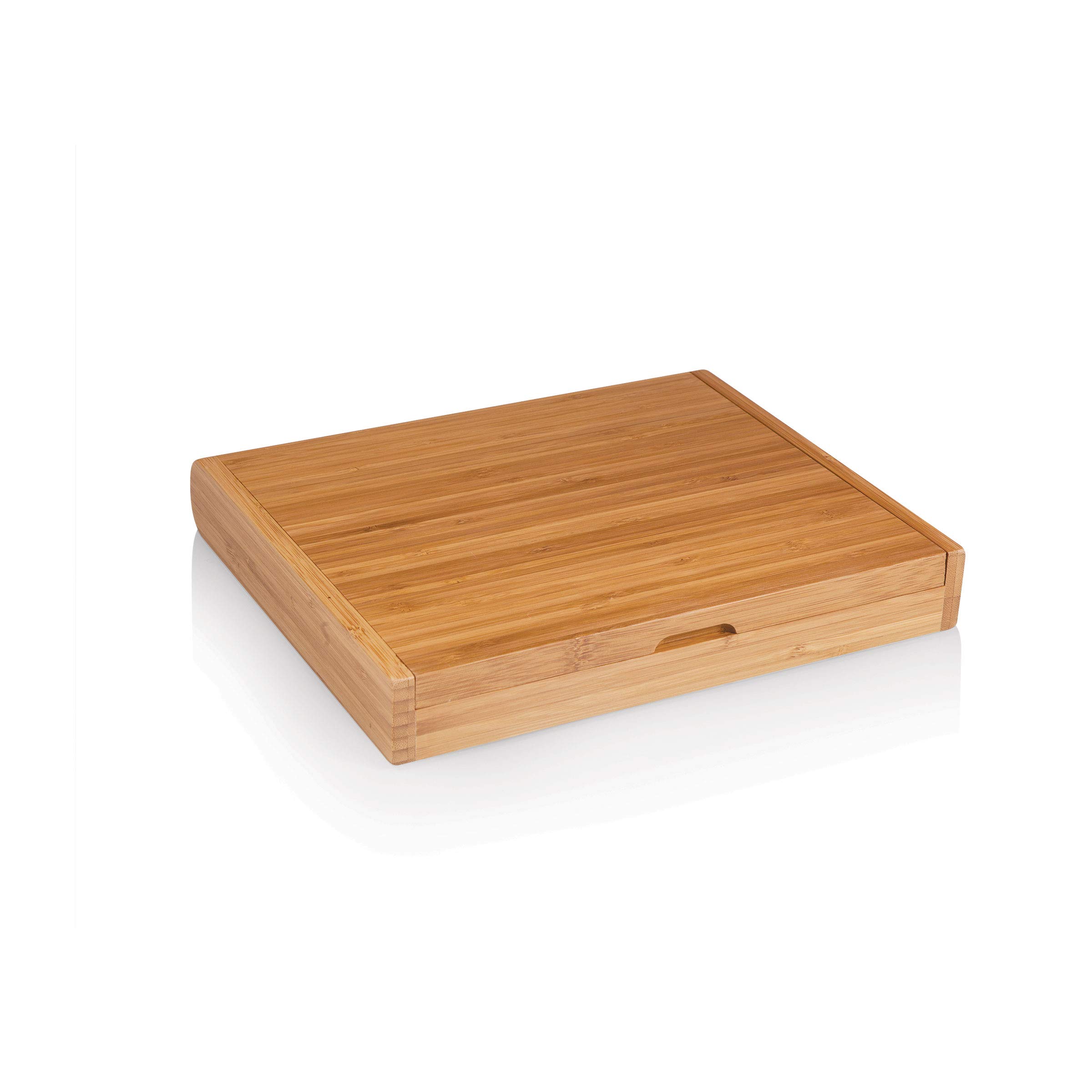 TOSCANA - Picnic Time Brand Soiree Cheese Board Set with Knives - Perfect for Wine Parties, Charcuterie Boards & Outdoor Picnics