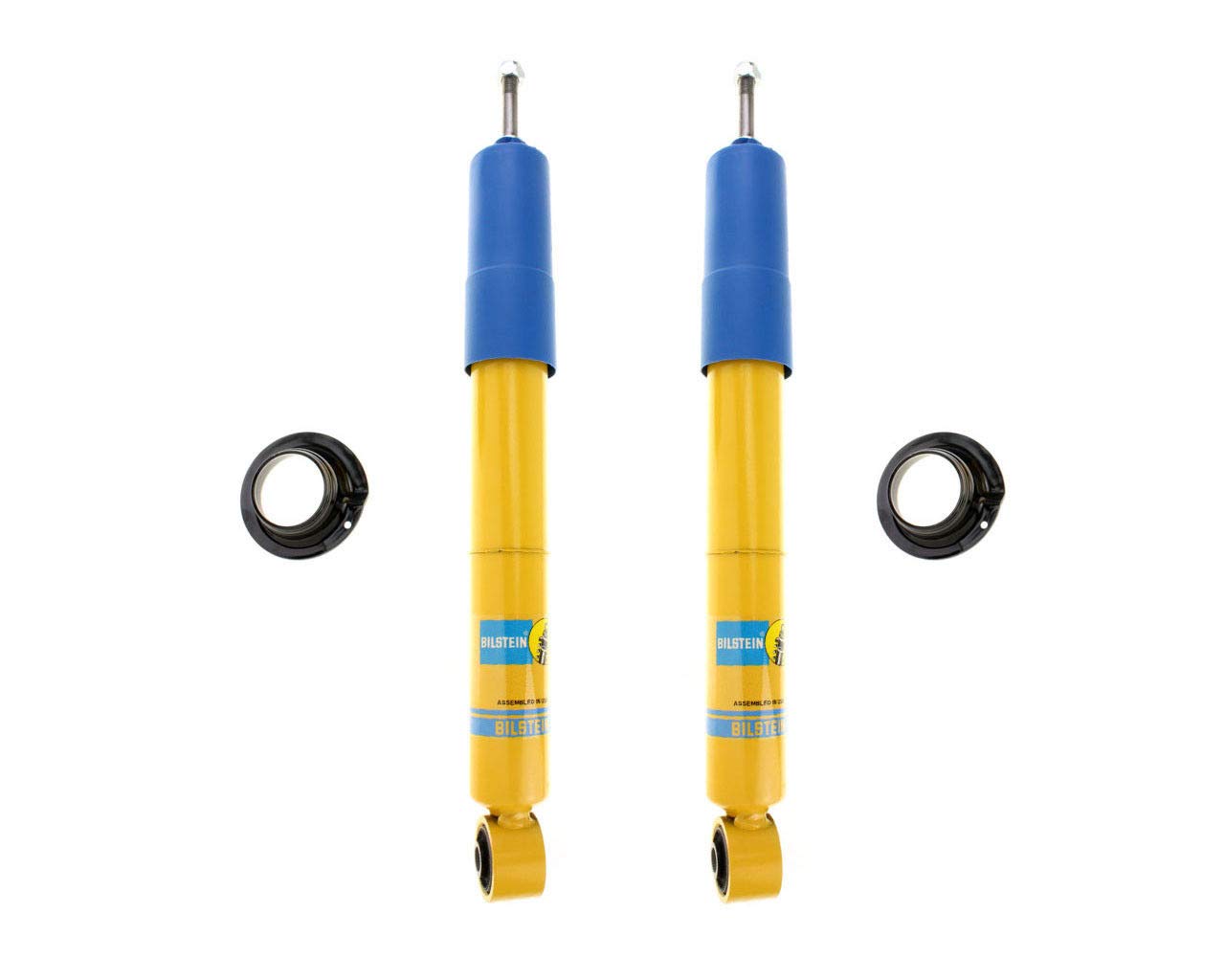 Bilstein B6 4600 Monotube OEM Replacement Shocks - Rear Pair for 2007-2021 Toyota Tundra 4WD/RWD | Heavy-Duty Performance for Off-Roading, Towing & Daily Driving