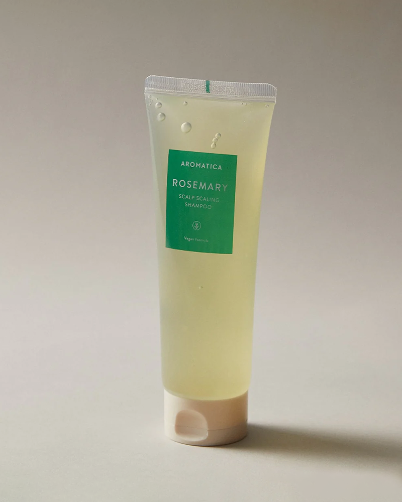 AROMATICA Rosemary Scalp Scaling Shampoo for Dandruff & Hair Growth - Deep Cleansing & Scalp Care for Dry, Itchy Scalp | Perfect for Daily Hair Wash & Scalp Treatment
