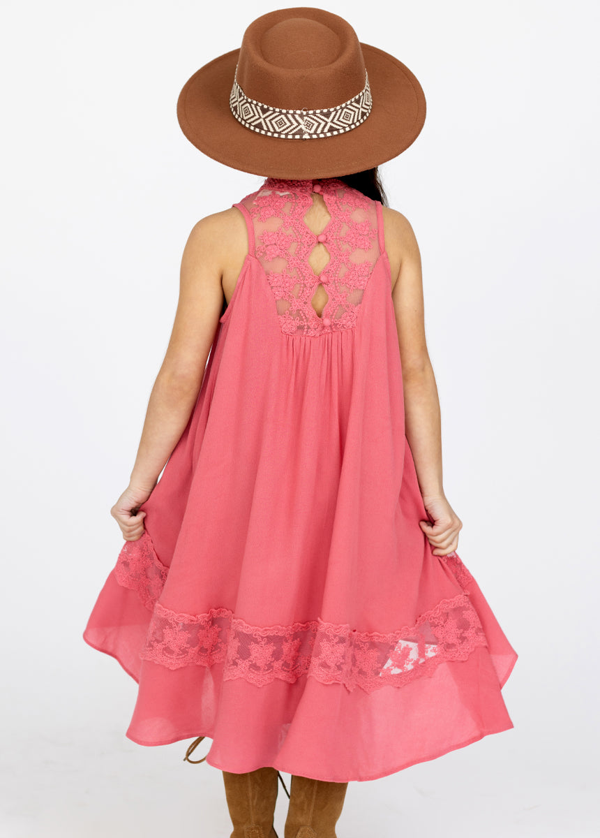 Delphina Floral Print Dress - Elegant Wild Rose Design for Women | Perfect for Summer Parties, Weddings & Casual Outings