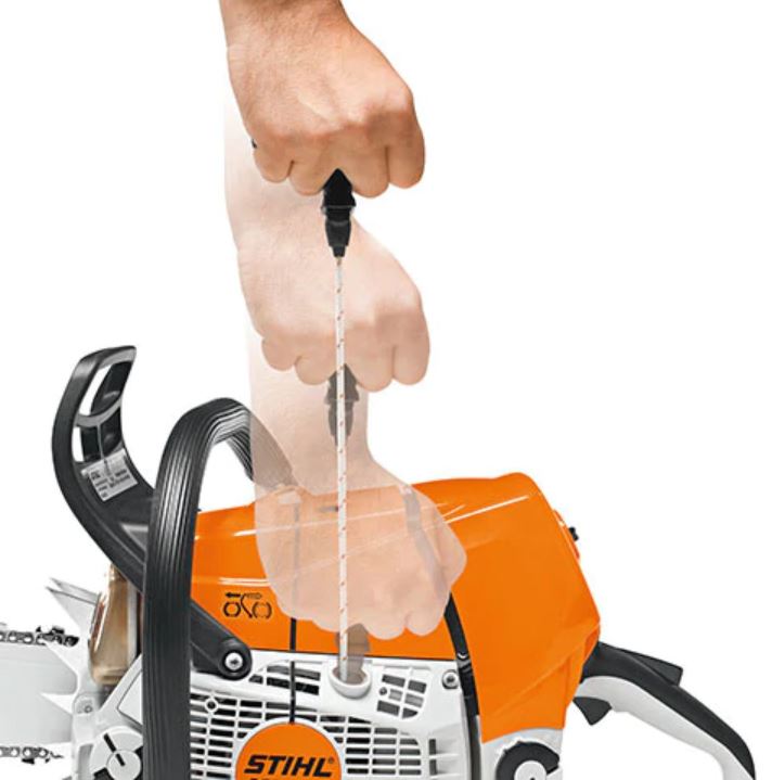 Stihl MS 211 35.2cc Low Emission Gas Chainsaw with 16-Inch Bar - Perfect for Homeowners, Wood Cutting, Tree Trimming & Firewood Preparation