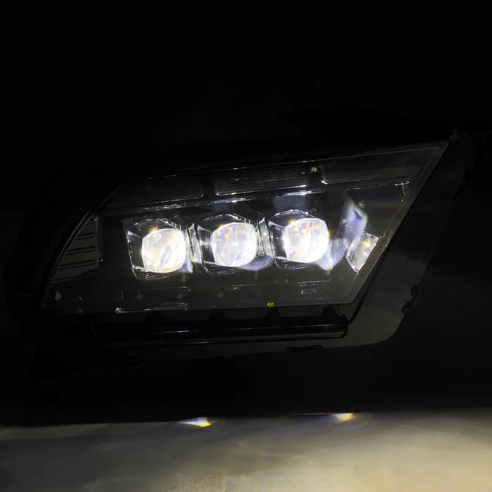 13 14 Ford Mustang MK II NOVA Series LED Projector Headlights - Black Housing for Enhanced Night Visibility | Perfect for Street Racing & Car Shows