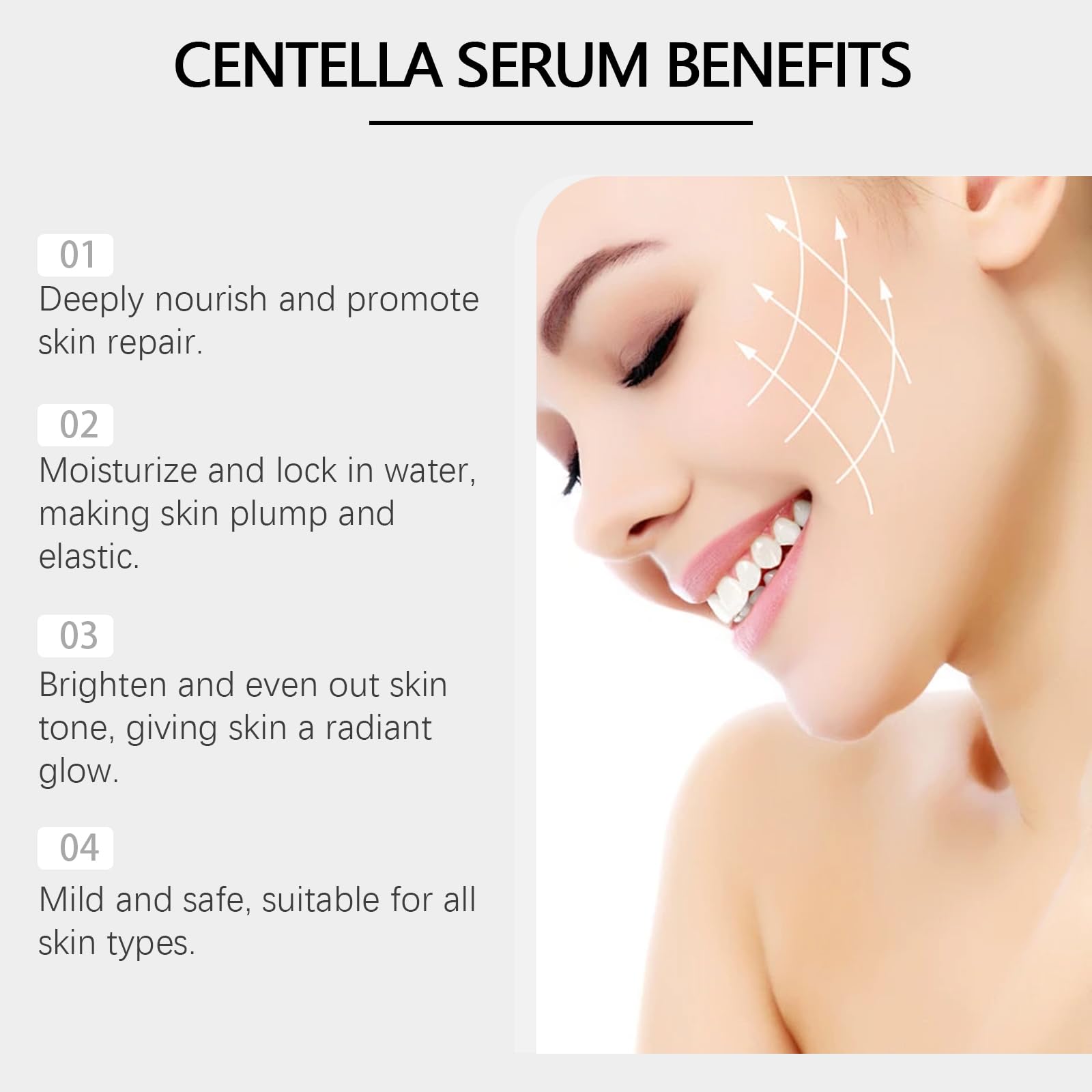 **2-Pack Hydrating Face Serum for Dry Skin - Mild Formula with Deep Nourishment & Moisturizing Benefits - Refines Rough Skin for Smooth & Healthy Complexion - Ideal for Daily Skincare Routine**