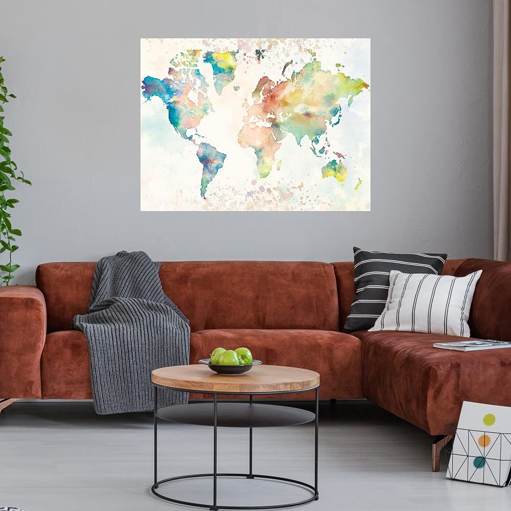 Tom Frazier Fine Art Canvas Wall Decor - 43x32 Inch Ready to Hang Painting for Living Room, Bedroom, Office & More - Modern Abstract Artwork for Home & Commercial Spaces