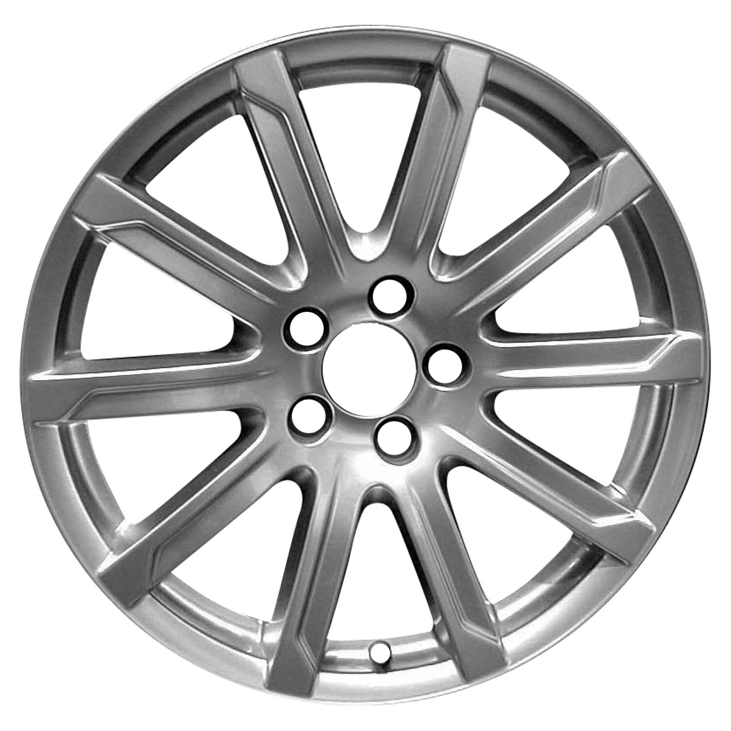 18 Inch Audi A4 OEM Wheels ALY058839 (2009-2012) - Silver 8K0601025AJ - Perfect Replacement for Audi A4 Sedan & Avant Models