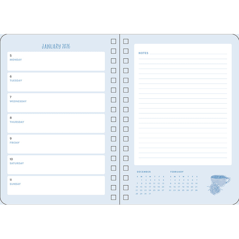 2026 Gilmore Girls 13-Month Weekly Planner Calendar - Cute Organizer for Students, Teachers & Fans - Perfect for School, Work & Gift Giving