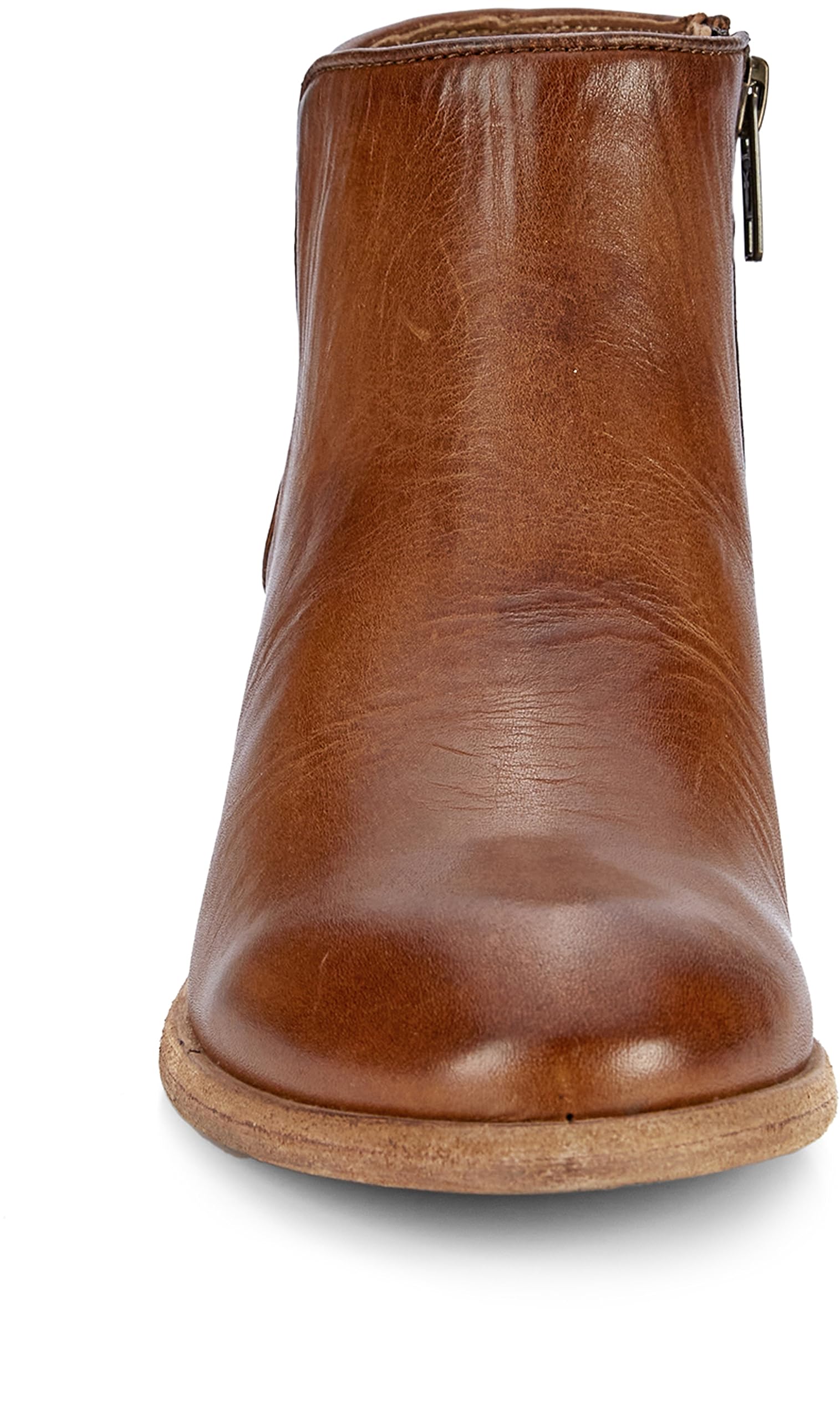 Frye Carson Piping Booties for Women - Soft Full-Grain Leather Western Boots with Signature Piping Detail & Leather Lining - 4