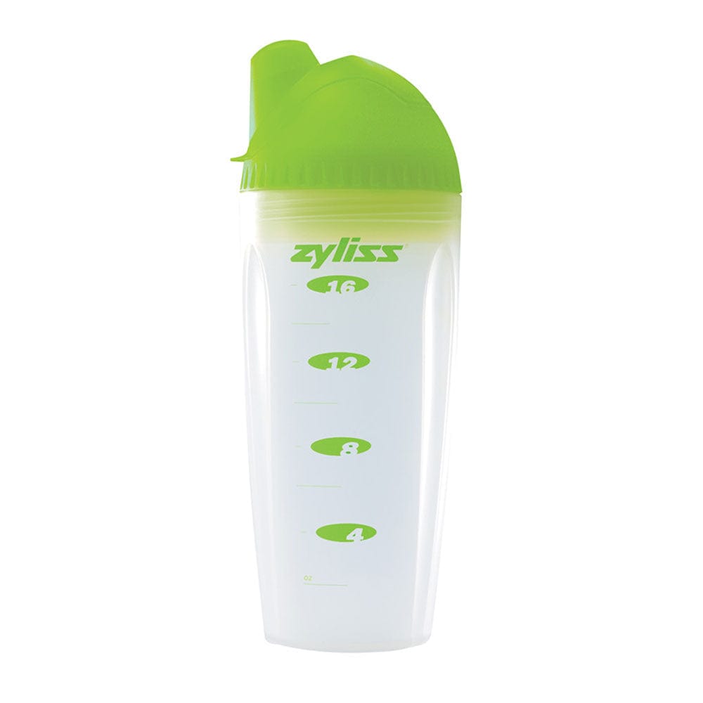 Zyliss Easy Blend Shaker Bottle 16oz - BPA-Free Protein Shaker Cup for Gym, Workout & Travel - Perfect for Protein Powder, Smoothies & Meal Replacement Drinks