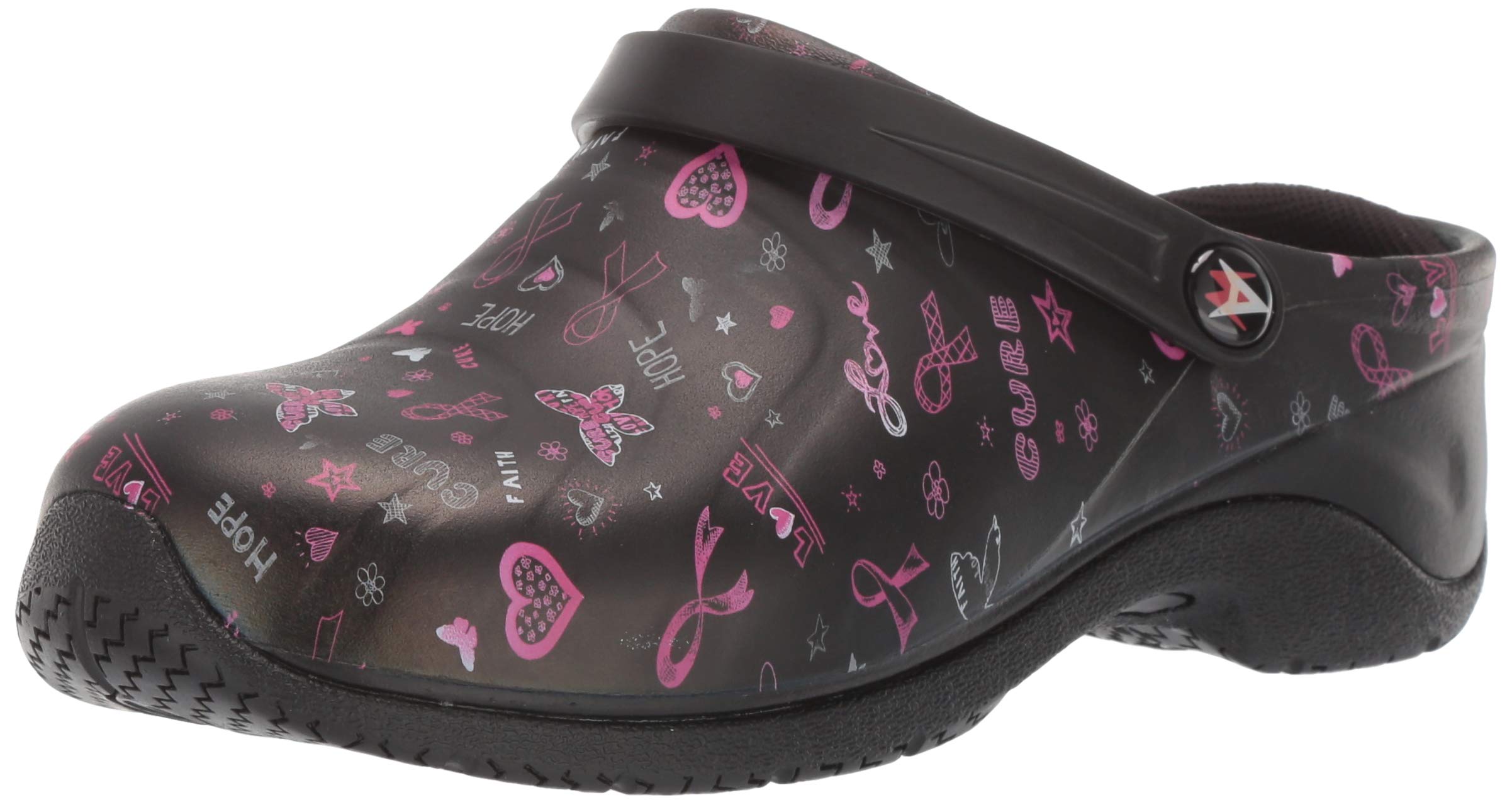 Anywear Zone Nursing Clogs for Women & Men - Lightweight Non-Slip Work Shoes with EVA Cushion & Ventilated Insoles | Comfortable Healthcare Clogs for Nurses, Doctors & Restaurant Workers