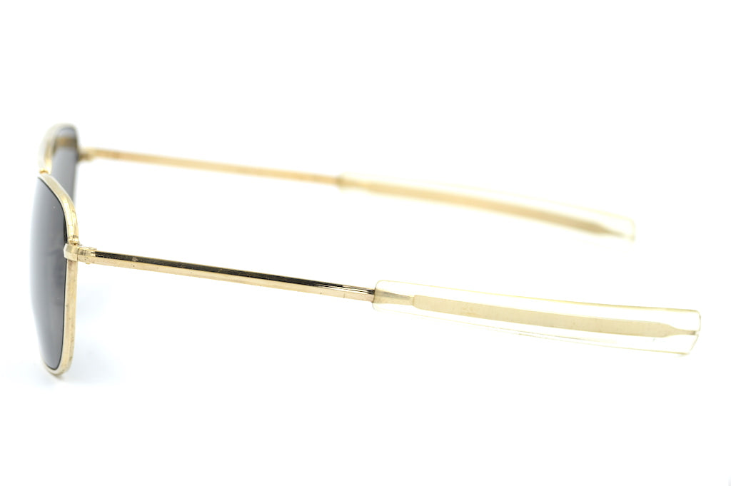 American Optical Command 23K Gold Plated Sunglasses - Premium Luxury Aviator Style for Men & Women - Perfect for Driving, Travel, and Outdoor Activities