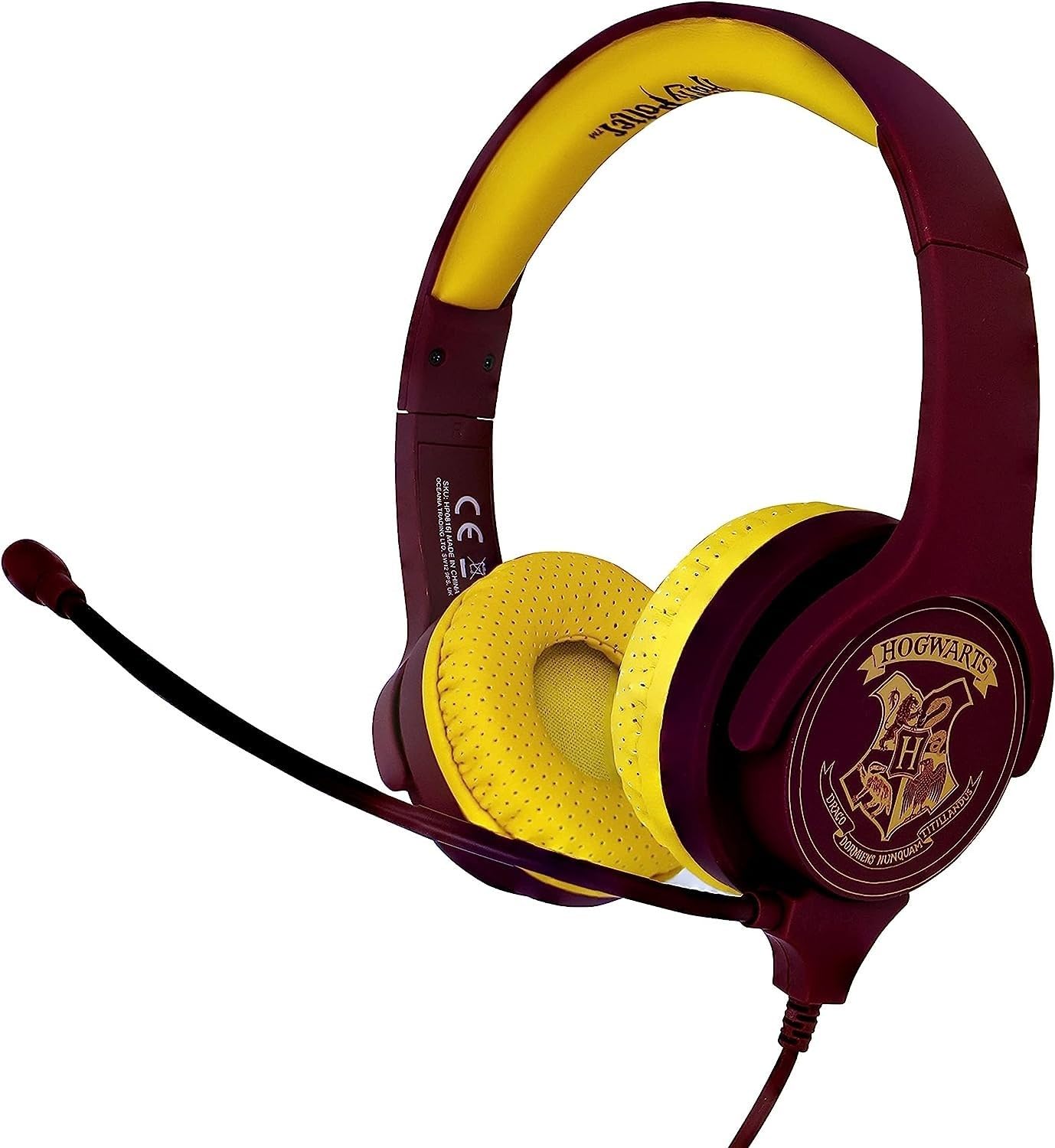 OTL Harry Potter Study Headphones - Universal Compatibility, Brown - Perfect for Studying, Reading & Relaxing with Your Favorite Wizarding World Soundtrack