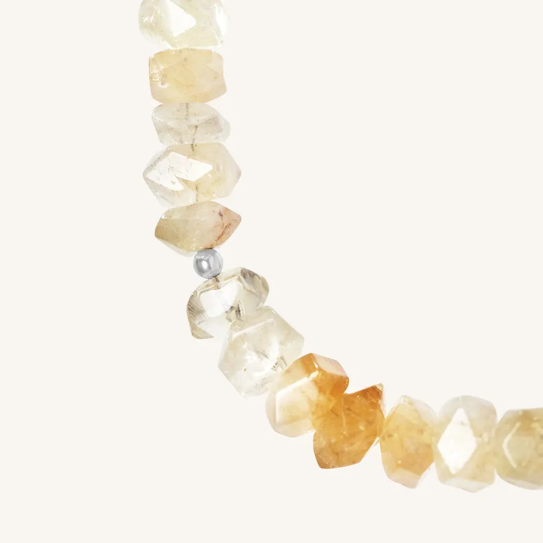 Myall Citrine Necklace - Natural Gemstone Jewelry for Confidence & Success | Perfect for Everyday Wear, Gifts & Spiritual Healing