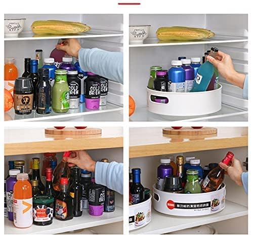 SK Trades 360° Rotating Kitchen Organizer Tray - Multi-Purpose Lazy Susan for Spices, Cosmetics & Pantry Storage | Space-Saving Spice Rack Organizer for Countertop, Cabinet & Bathroom Use