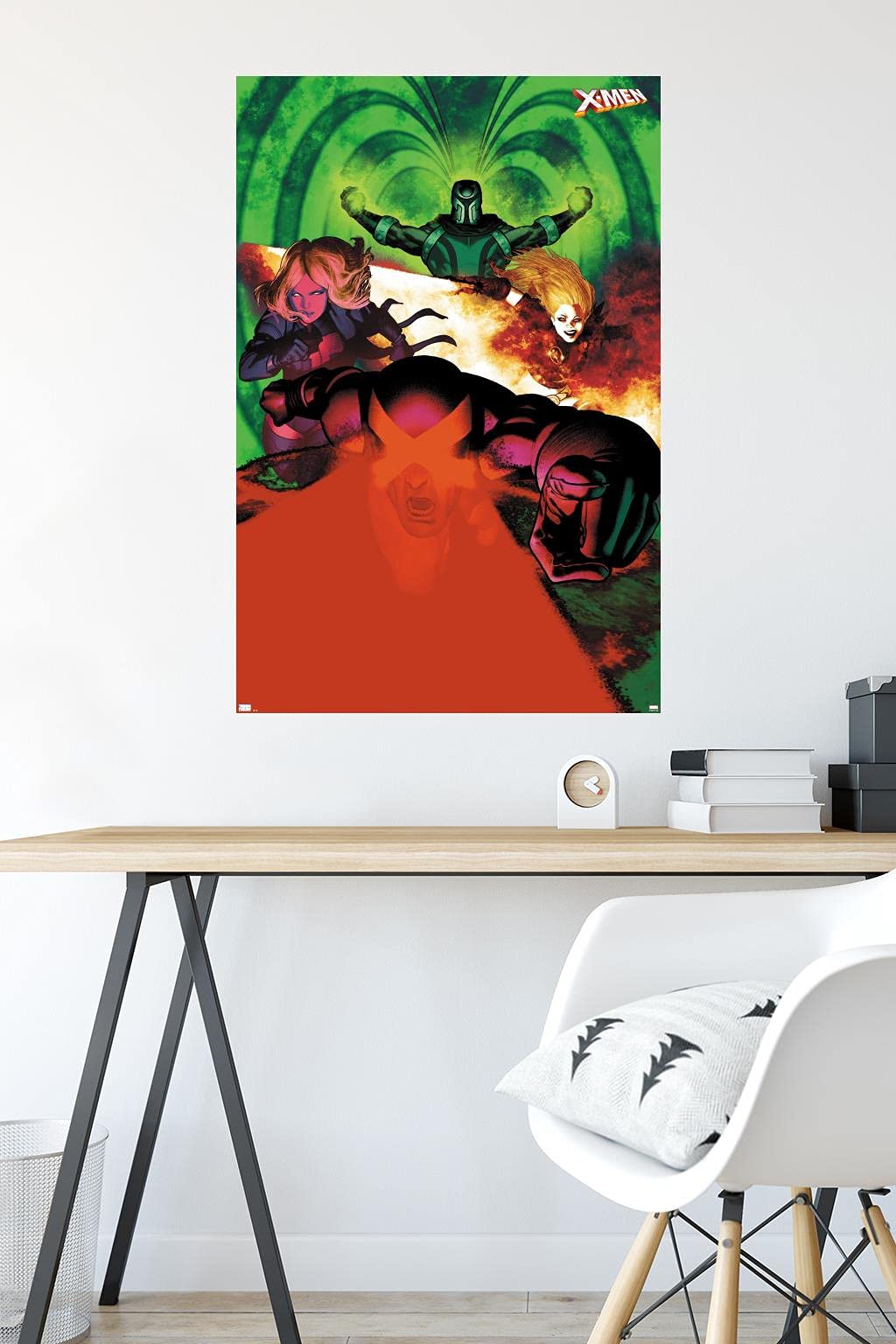 Marvel Comics X-Men Wall Poster - Emma Frost, Magneto, Magik & Cyclops Art Print (34