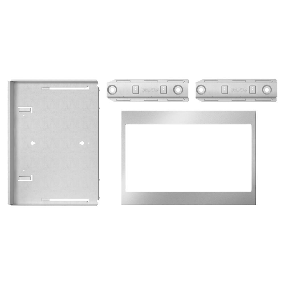 Amana MTK2227PZ 27-Inch Stainless Steel Trim Kit for 2.2 Cu Ft Countertop Microwave Oven - Perfect for Kitchen Remodeling & Built-In Microwave Installation