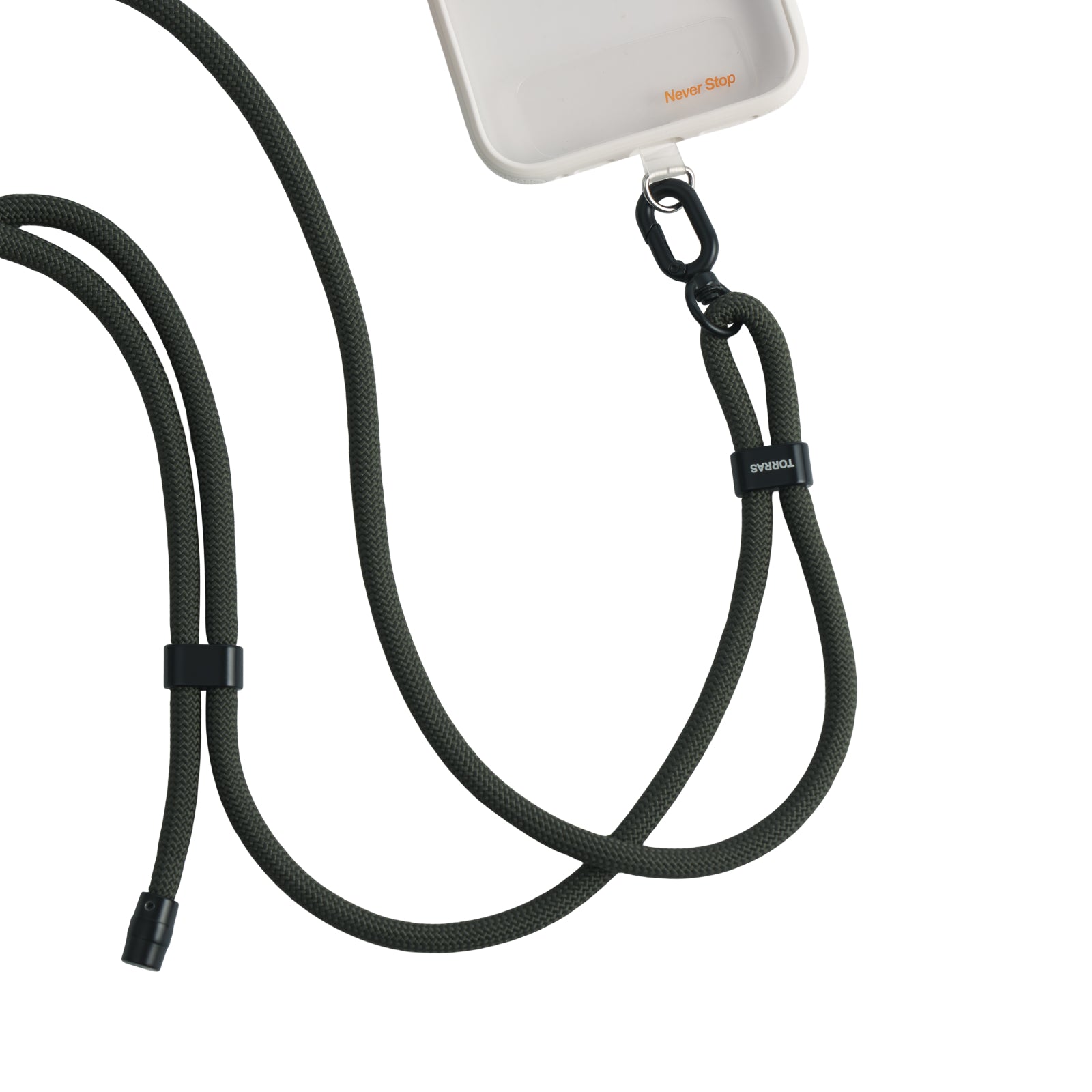 LoopGo Flex Adjustable Crossbody Phone Lanyard with Secure Strap - Perfect for Travel, Work, and Hands-Free Convenience