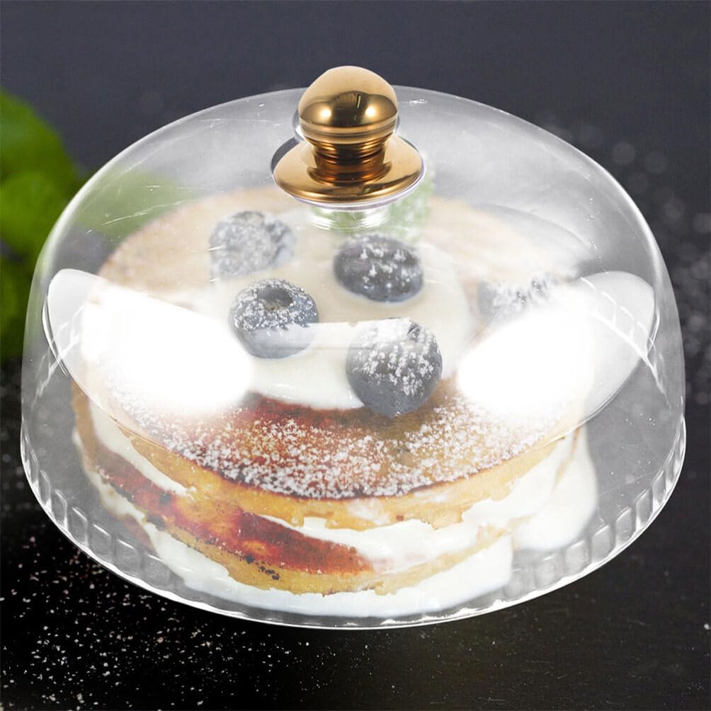 11 Inch Clear Acrylic Cake Dome Cover - Round Dessert Cloche for Cakes, Cheesecakes & Pastries | Food Display Cover for Bakeries, Parties & Kitchen Decor