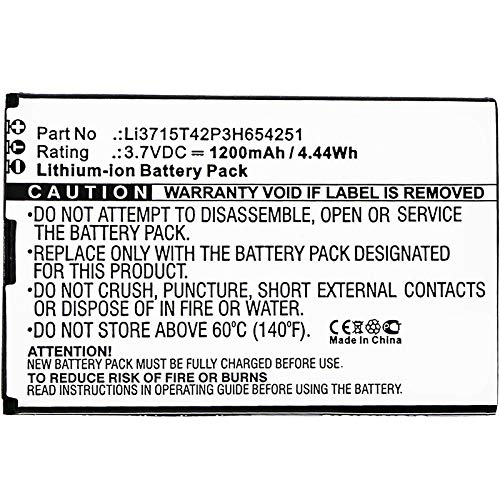 Synergy Digital Telstra A6 Battery - 1200mAh Li-ion for Extended Use