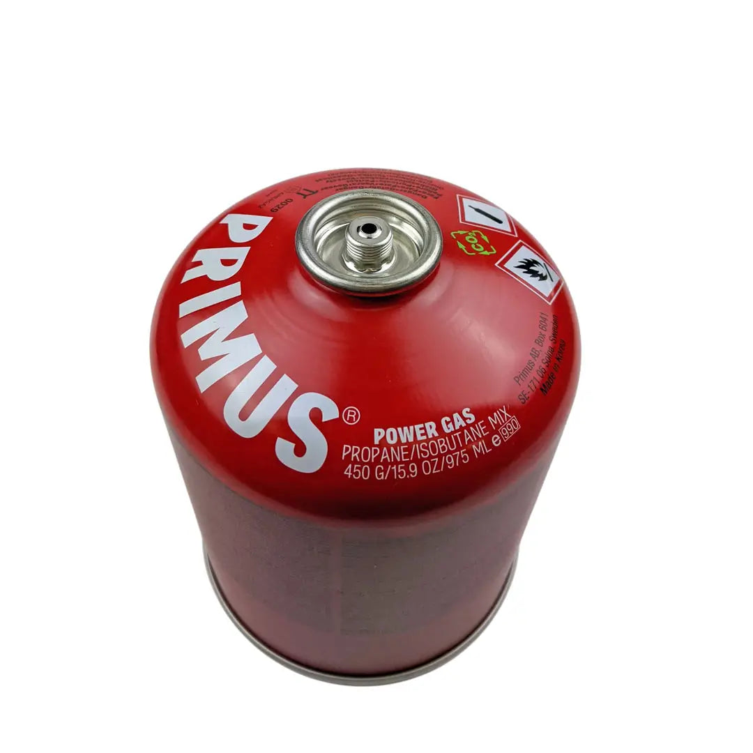 Primus Power Gas Canisters 450g - Lightweight Camping Fuel Canister for Backpacking, Hiking & Outdoor Cooking | Portable Propane Gas Cylinder for Stoves, Lanterns & Grills