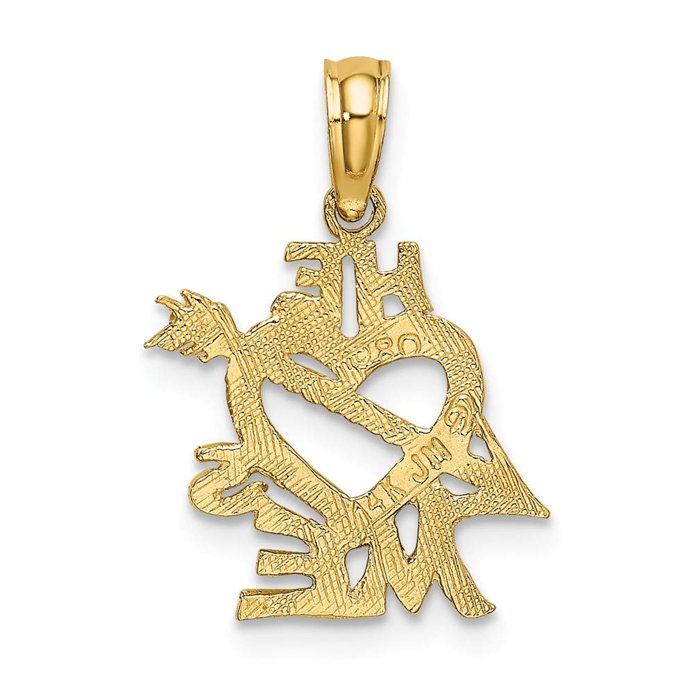 14K Yellow Gold 