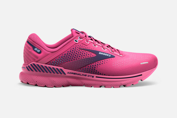 Brooks Women's Adrenaline GTS 22 Running Shoes - Supportive Cushioned Sneakers for Jogging, Walking & Gym Workouts | Perfect for Road Running, Training & Everyday Comfort