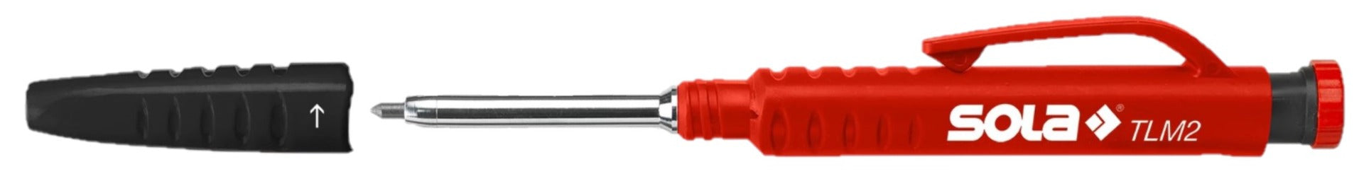 SOLA TLM2 Deep Hole Marker and Mechanical Pencil - Precision Measuring Tool for Engineers, Surveyors & DIY Projects - Perfect for Construction, Woodworking & Metalworking