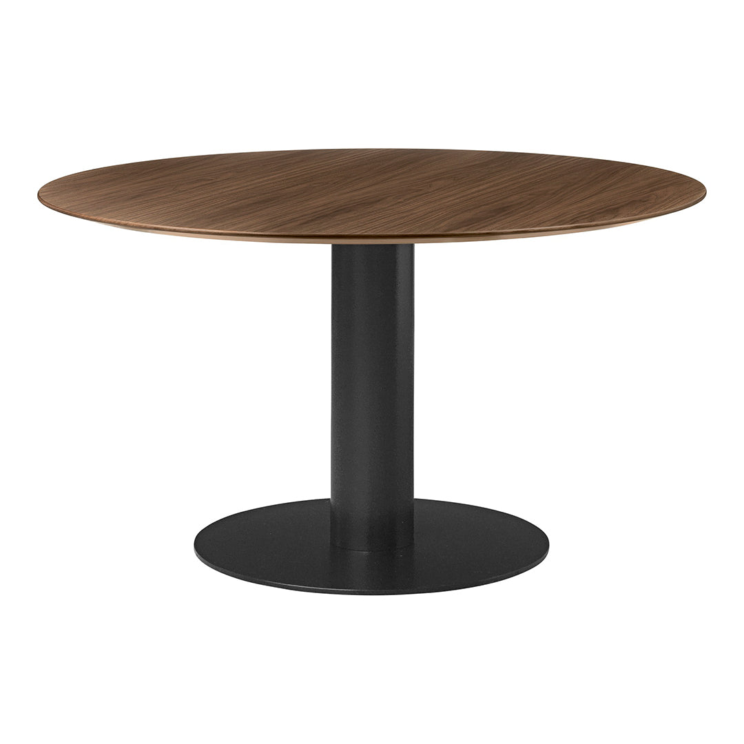 Gubi 2.0 Round Dining Table - Modern Scandinavian Design for Small Spaces | Perfect for Apartments, Breakfast Nooks & Cozy Kitchens