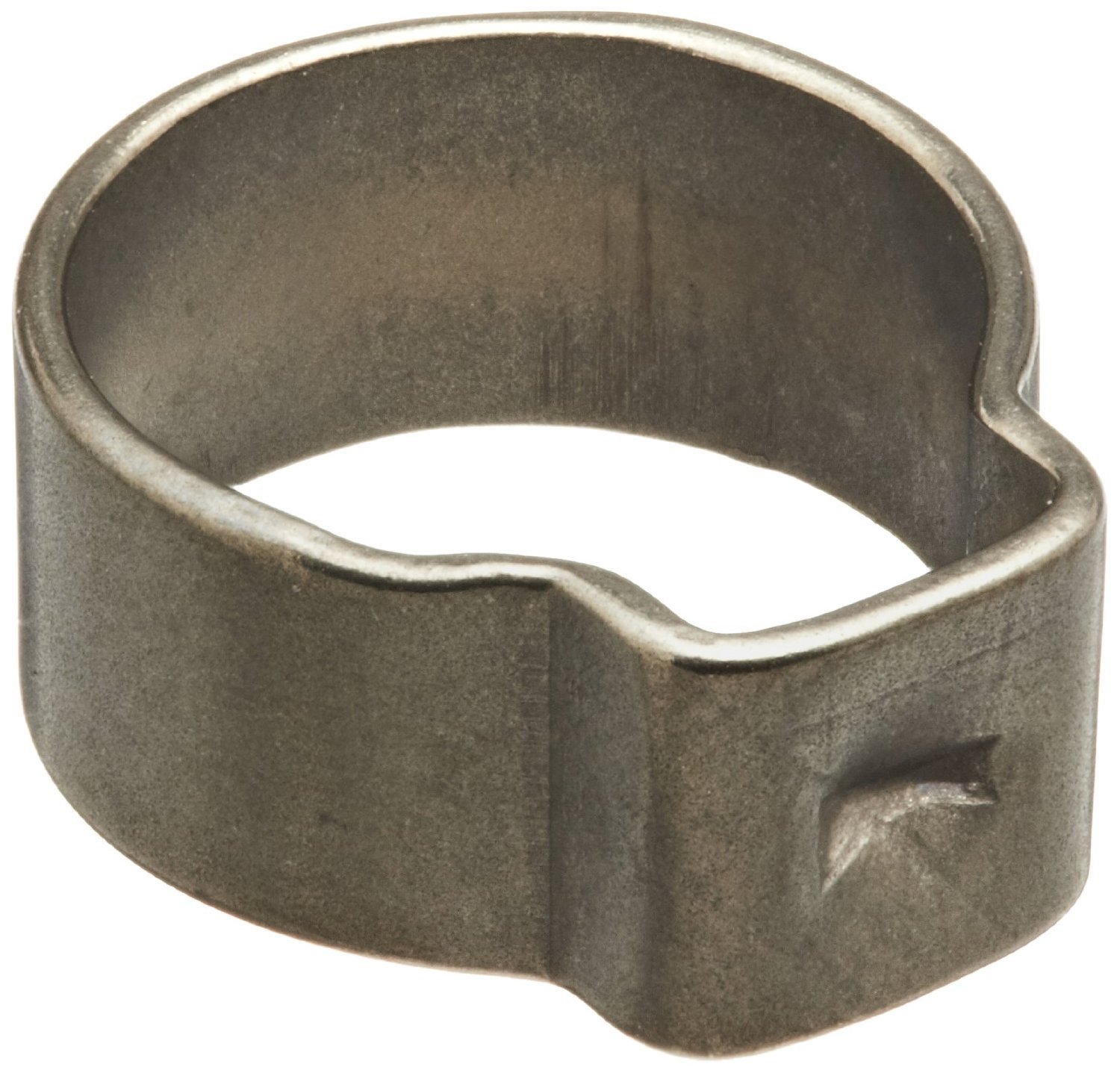 Oetiker 15300018 One Ear Stepless Hose Clamp 10.1-12mm ID Range - 25 Pack for Automotive, Plumbing & Industrial Applications